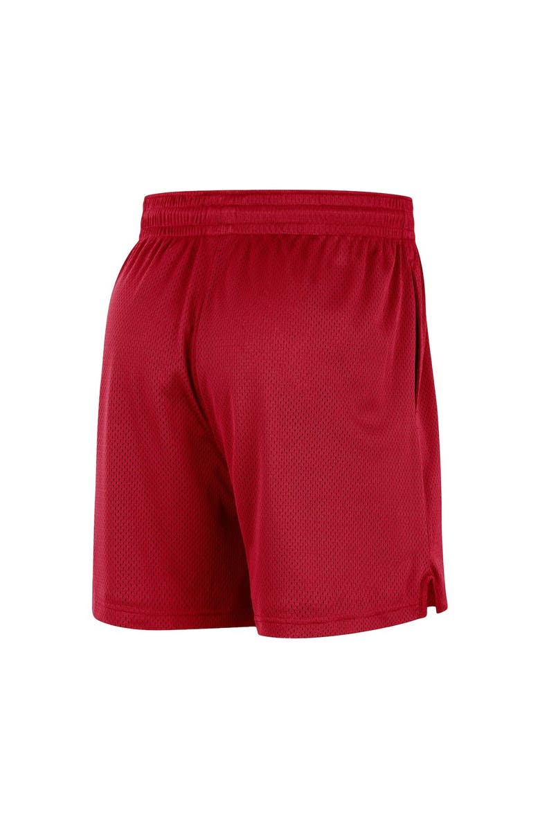 Nike Unisex Nike Red Chicago Bulls Warm Up Performance Practice Shorts, Alternate, color, Red