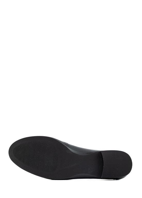 Marc Joseph New York Burton Ave Leather Tiebow Flat, Alternate, color, Black Napa