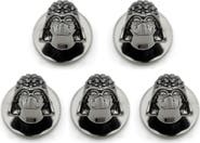 Cufflinks, Inc. Set of 5 Darth Vader Crystal Helmet Shirt Studs