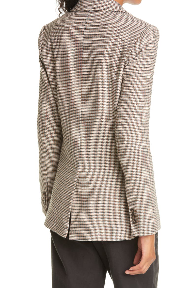 '70s Micro Houndstooth Blazer, Alternate, color, TAWNY MULTI