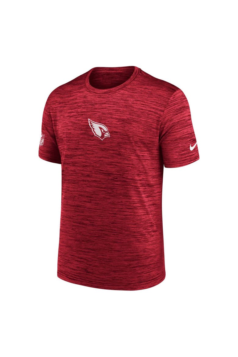 Men's Nike Cardinal Arizona Cardinals Sideline Velocity Performance T-Shirt, Alternate, color, Cardinal