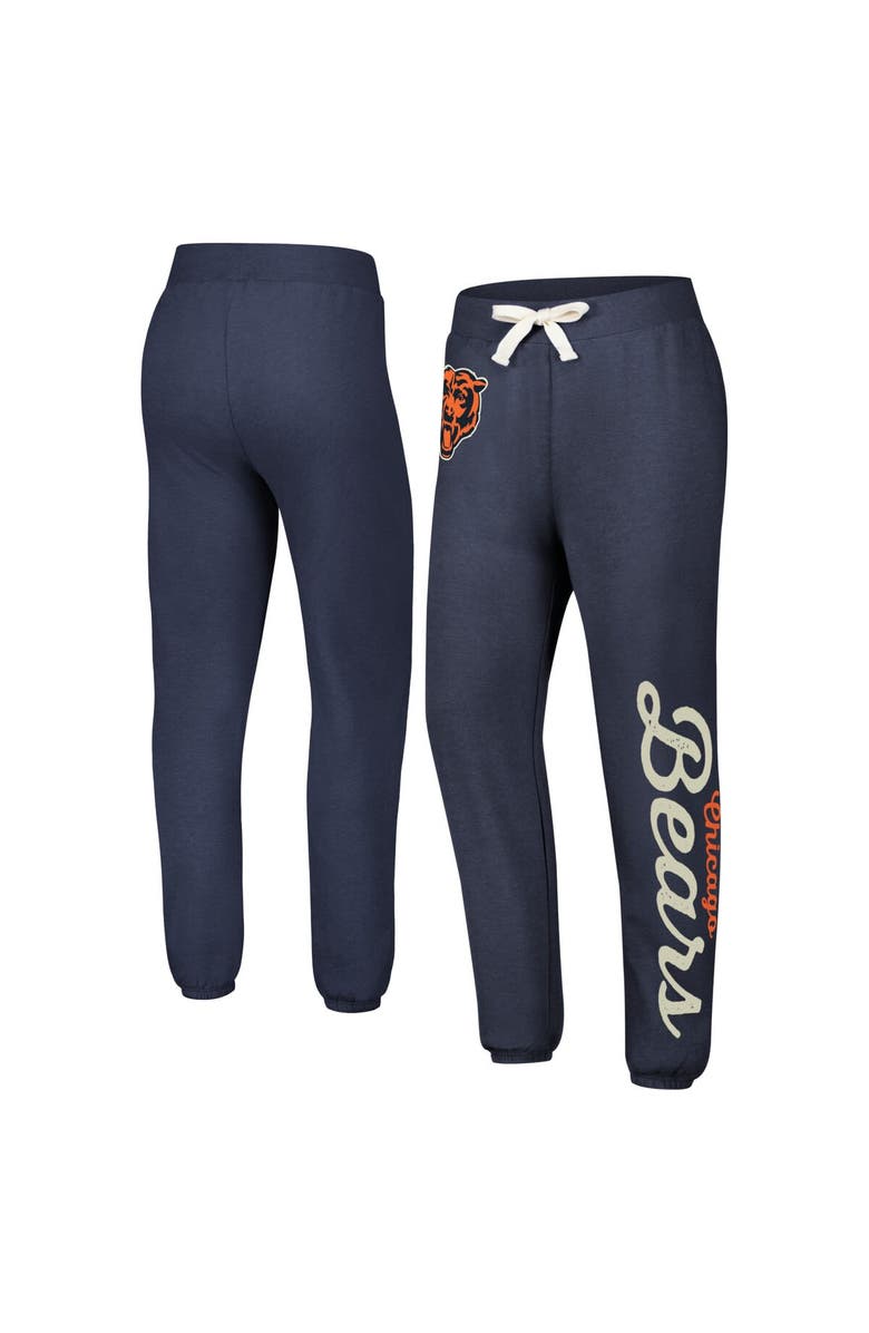 G-III 4HER BY CARL BANKS Women's G-III 4Her by Carl Banks Navy Chicago Bears Scrimmage Fleece Pants, Main, color, Navy