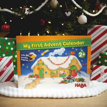 My Very First Advent Calendar Farmyard Themed Wooden Animals, Reusable Advent Calendar & 2025 Advent Calendar Toddler Activities