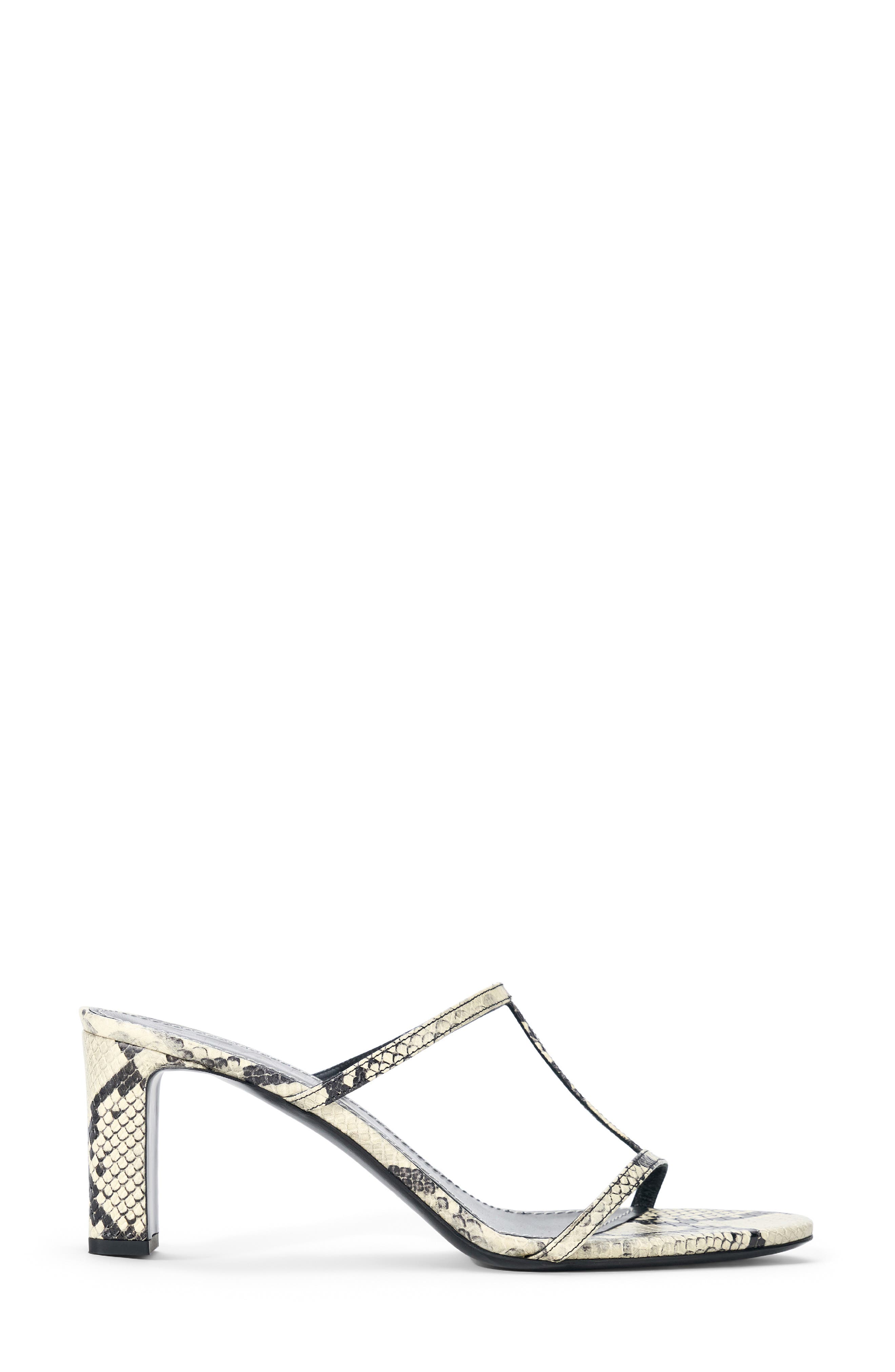 STAUD Talita Sandal, Alternate, color, White Snake
