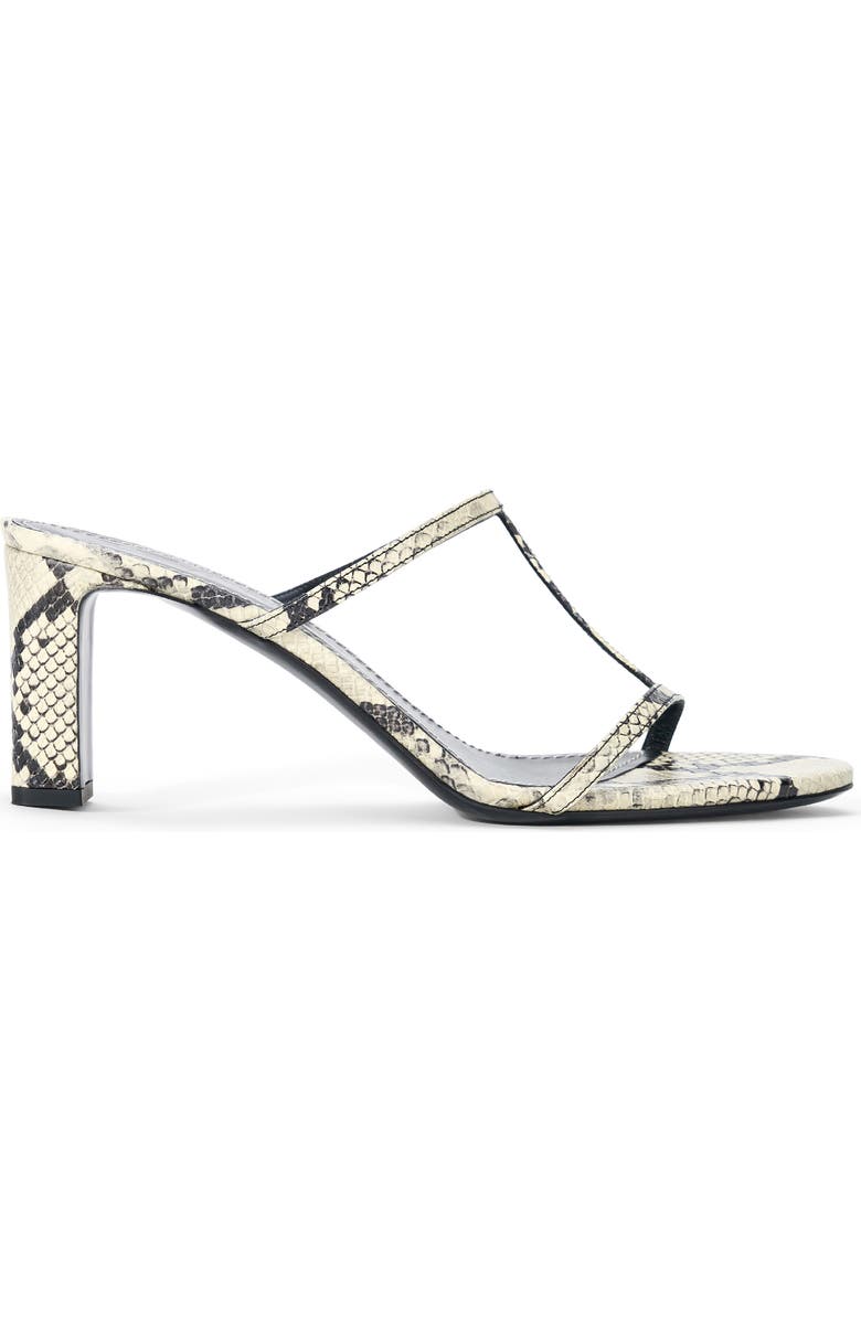 STAUD Talita Sandal, Alternate, color, White Snake