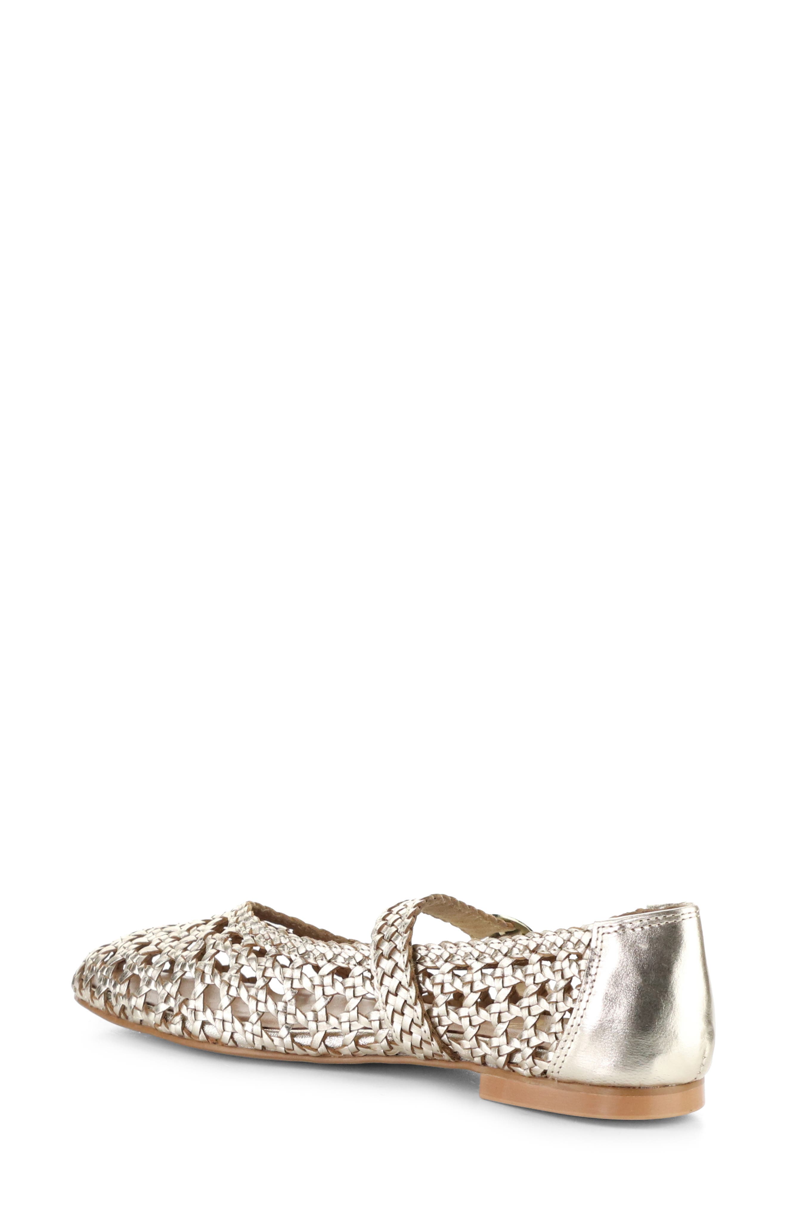 Wilda Mary Jane Flat, Alternate, color, GOLD