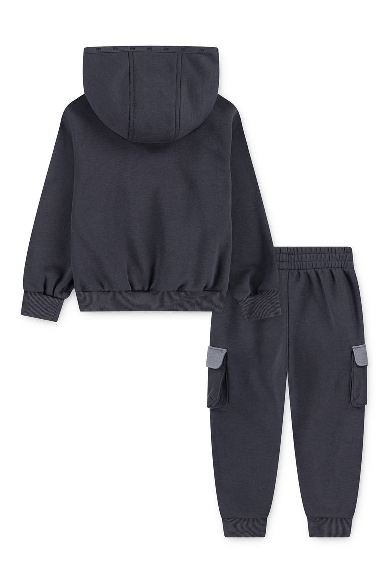 Kids' Sportswear Hoodie & Cargo Pants Set, Alternate, color, DARK SMOKE GREY