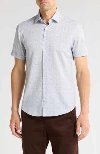 SOUL OF LONDON Short Sleeve Sport Shirt
