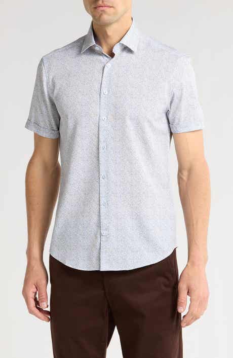 SOUL OF LONDON Short Sleeve Sport Shirt