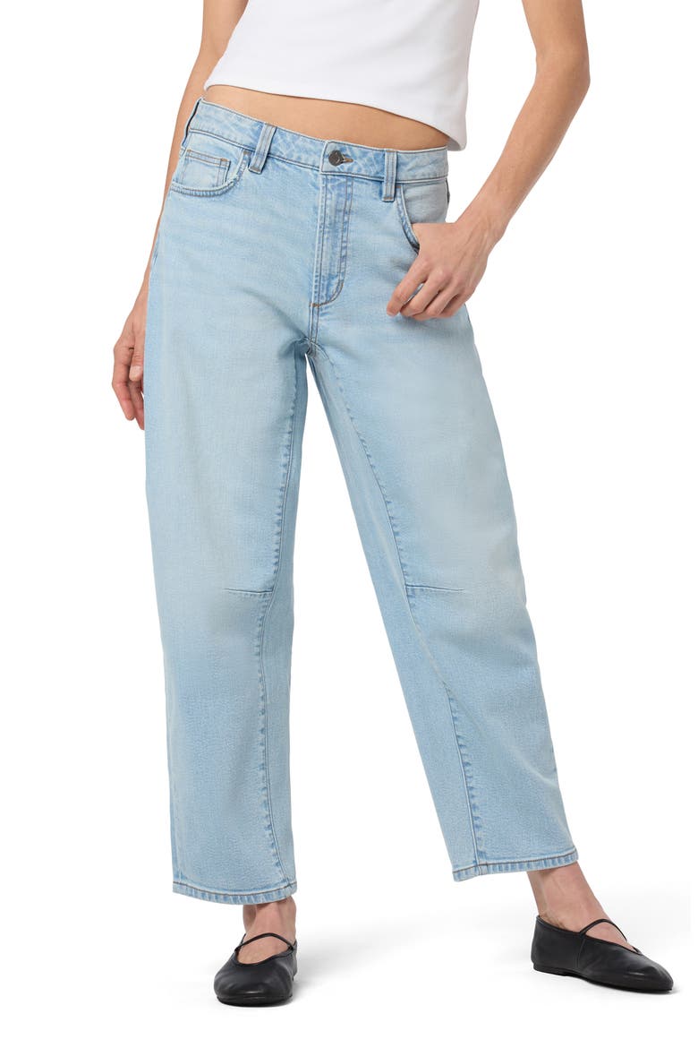 Barrel Leg Jeans, Main, color, RAYANNE