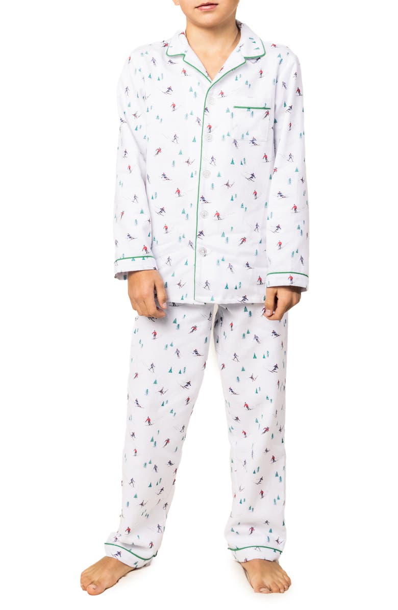 Petite Plume Kids' Après Ski Two-Piece Pajamas, Alternate, color, 