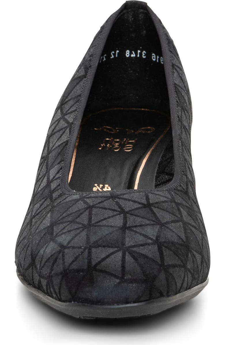 ara Gabrielle Pump, Alternate, color, Black