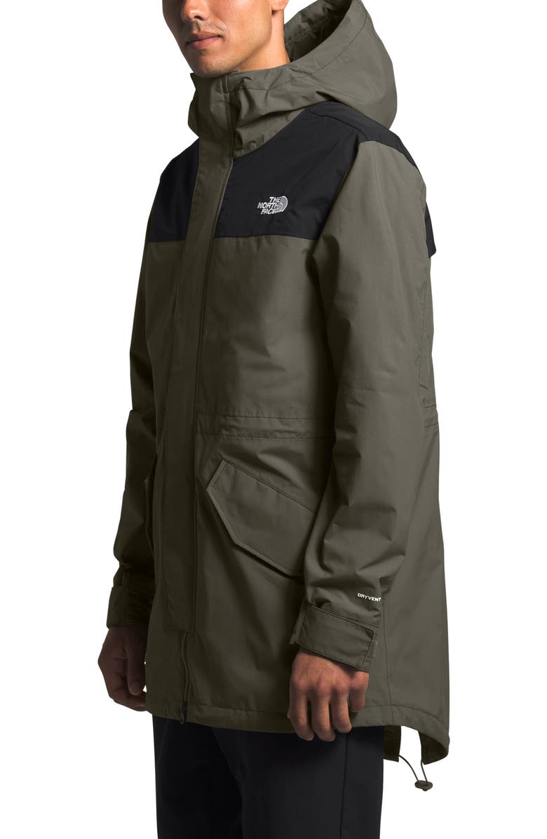 The North Face City Breeze Water Repellent Hooded Rain Parka, Alternate, color, 