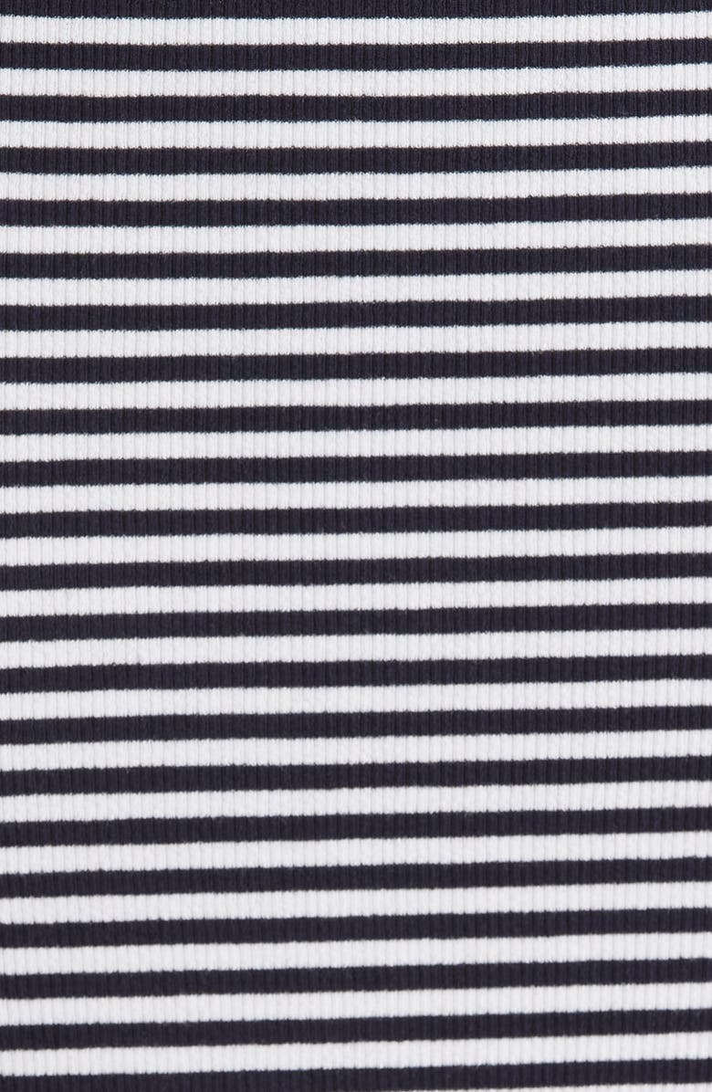 Favorite Daughter The Foundation Stripe Knit Pencil Skirt, Alternate, color, Navy/ White Stripe