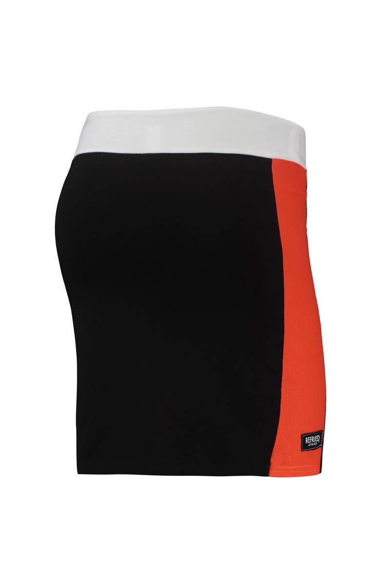 REFRIED APPAREL Women's Refried Apparel Black Cincinnati Bengals Sustainable Short Skirt, Alternate, color, 