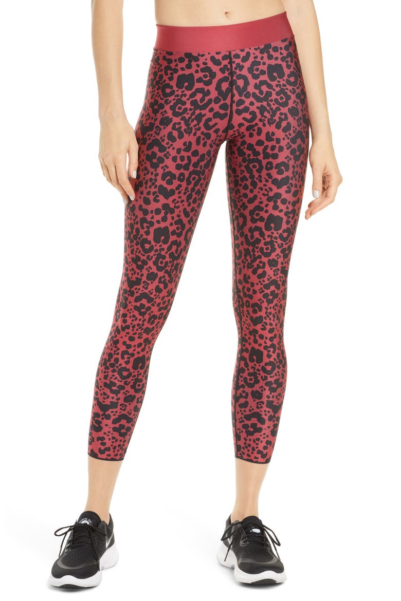 Leopard Leggings, Main, color, APRICOT