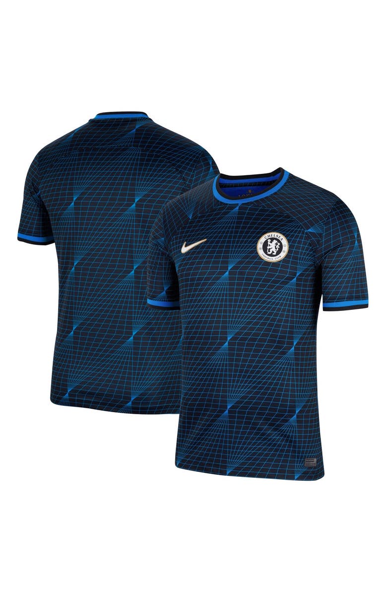 Nike Men's Nike Navy Chelsea 2023/24 Away Stadium Replica Jersey, Alternate, color, 