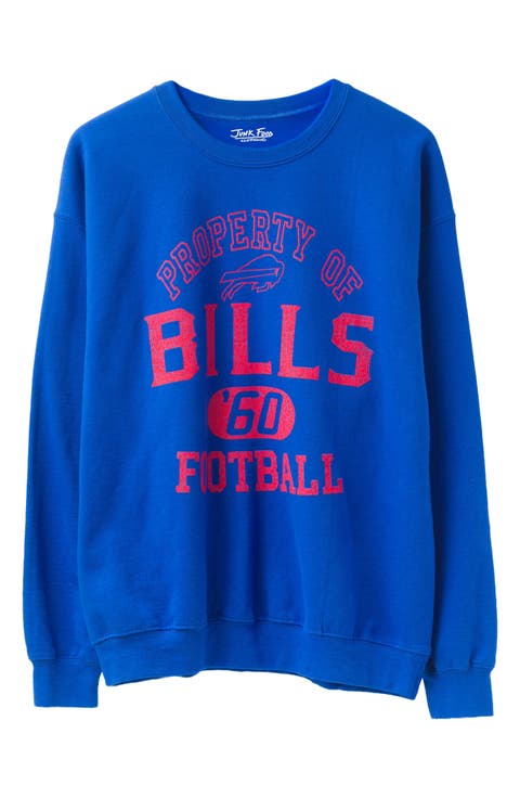 Buffalo Bills Property of Flea Market Crewneck Sweatshirt
