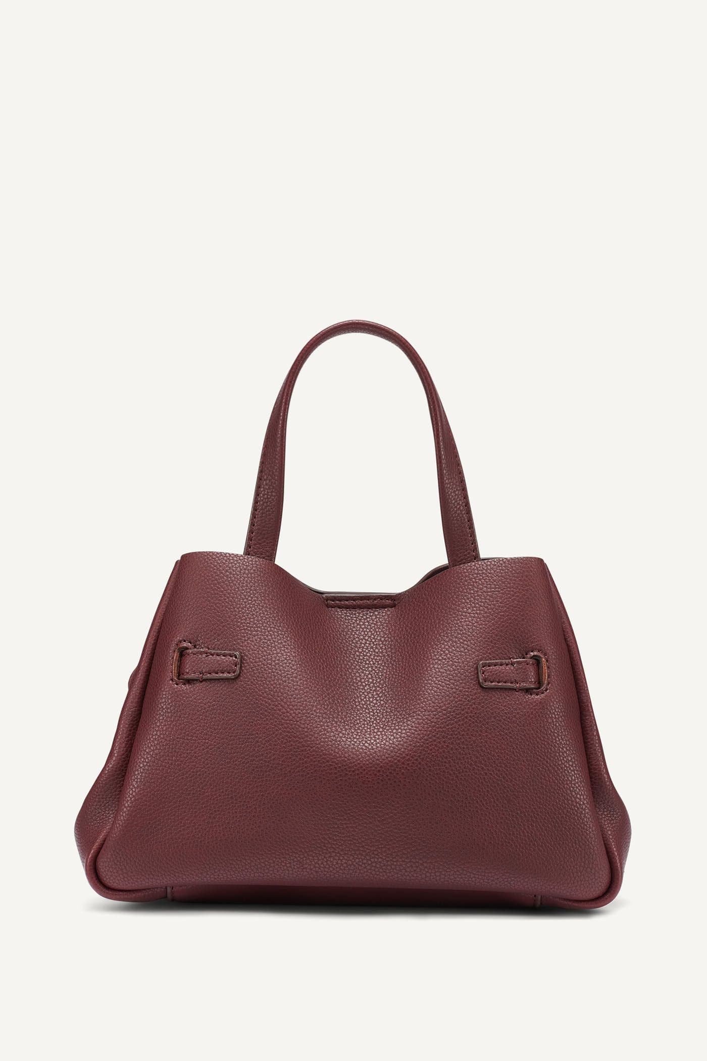 Bryar Small Satchel, Alternate, color, Sangria