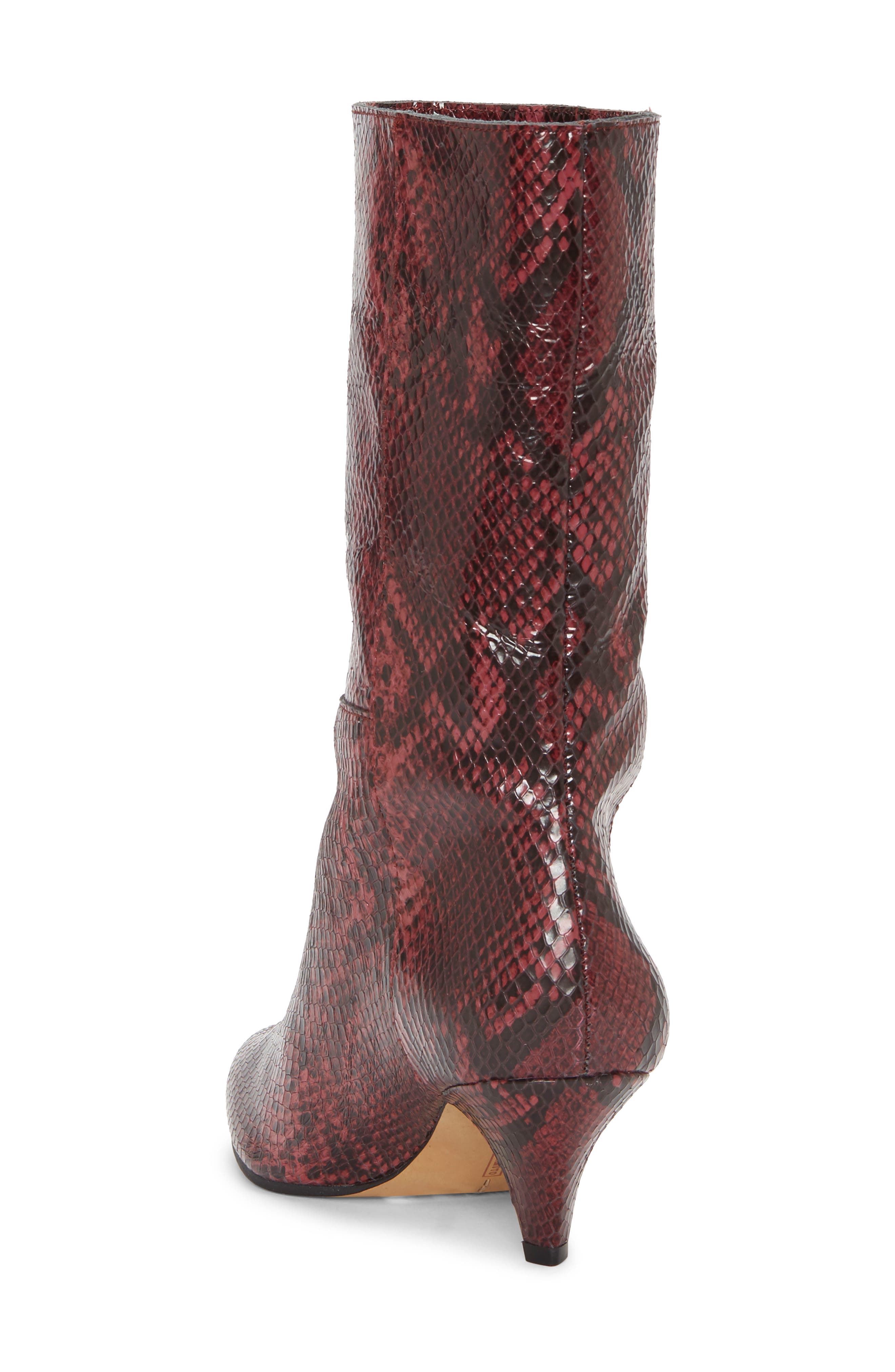 Rastel Boot, Alternate, color, DARK RED LEATHER