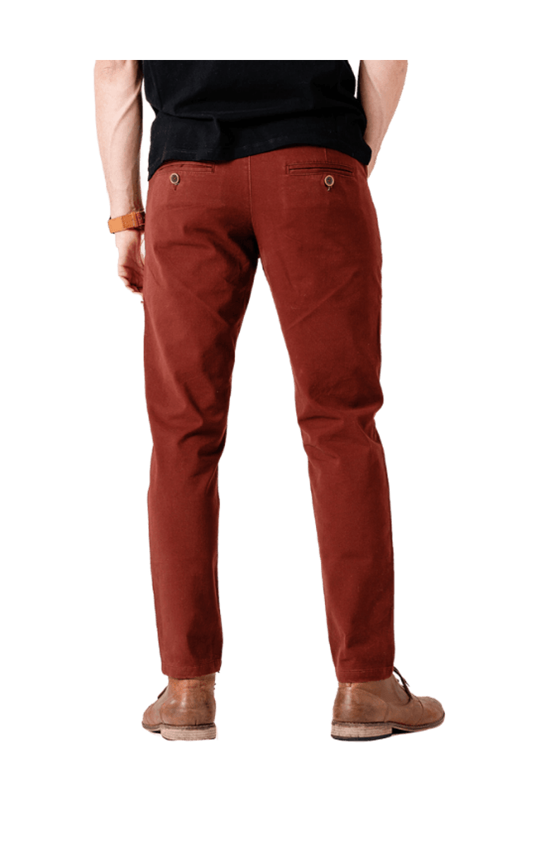 Dapper Boi Slim Burgundy Chino Pants, Alternate, color, Burgundy