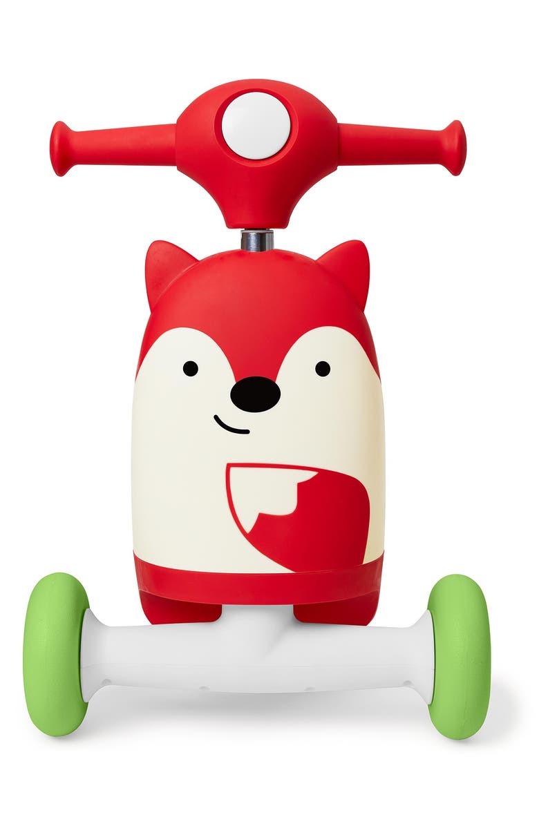 Skip Hop Zoo 3-In-1 Ride-On Fox Scooter, Alternate, color,