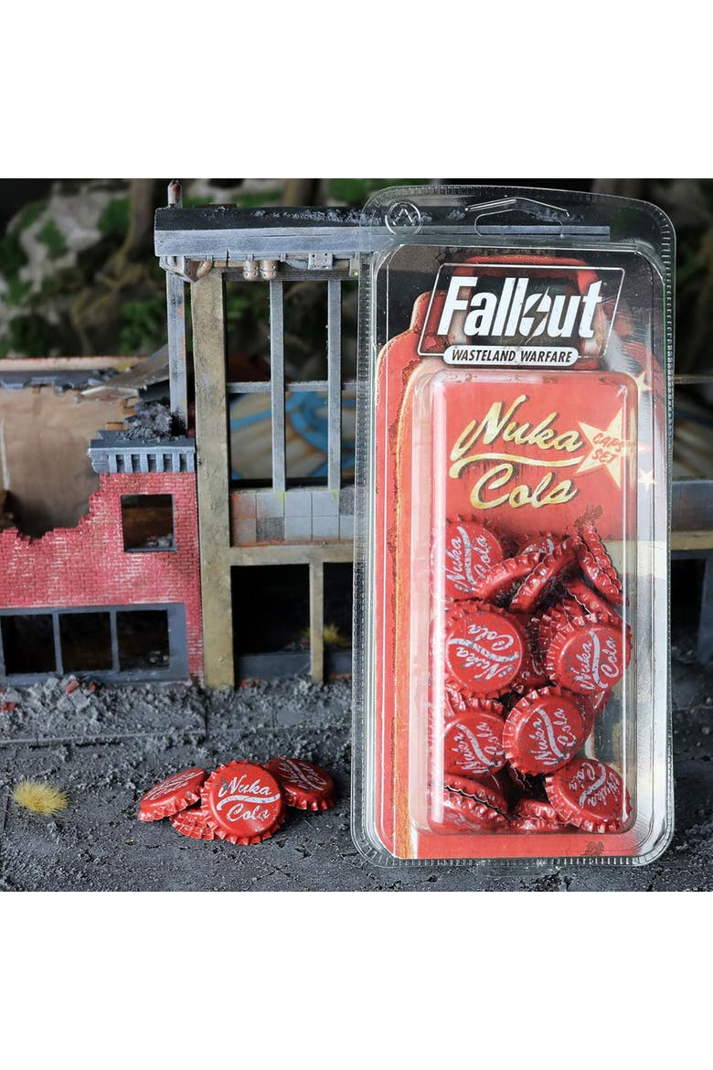 Fallout Wasteland Warfare Nukacola Caps, Alternate, color, Multicolored