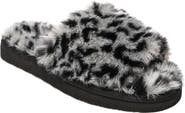 Minnetonka Faux Fur Slide Slipper