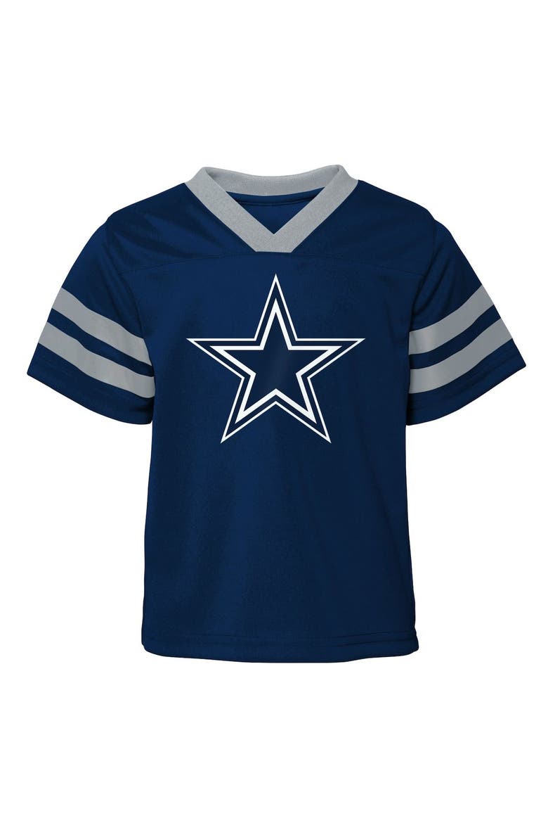 Toddler Navy Dallas Cowboys Red Zone Jersey & Pants Set, Alternate, color, Navy
