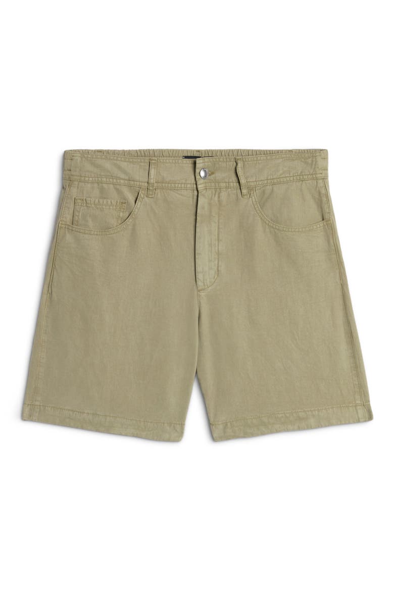 Hybrid Jogger Shorts, Alternate, color, ARMY
