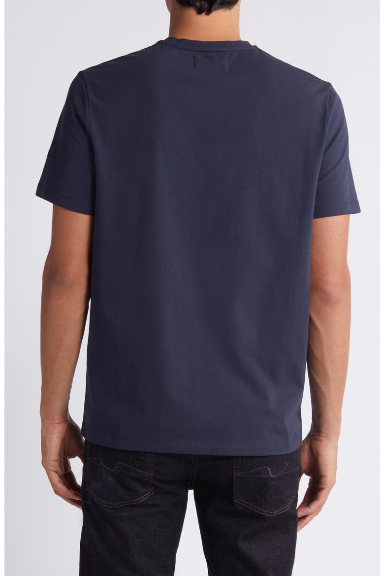 Luxe Performance T-Shirt, Alternate, color, NAVY