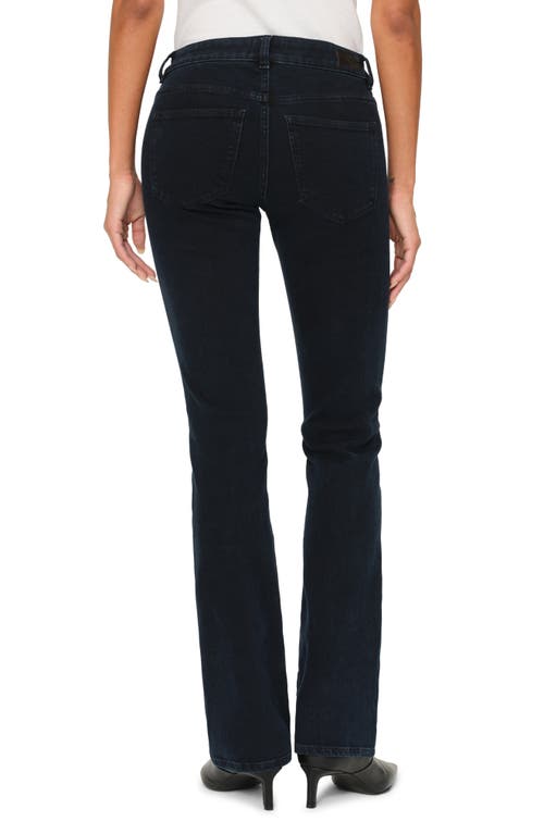 Dl1961 Cindy Mid Rise Slim Bootcut Jeans In Flatiron In Black