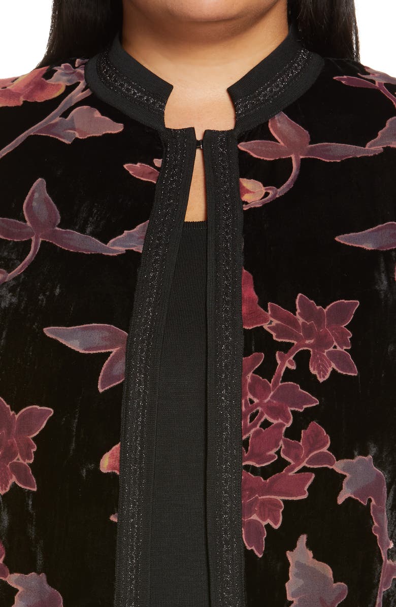 Ming Wang Knit Jacket, Alternate, color,