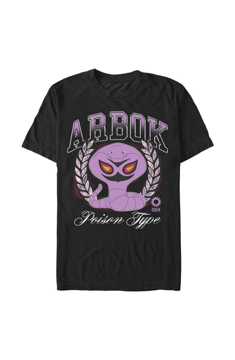POKEMON Men's Pokemon Arbok 0024 Poison Type  Graphic T-Shirt, Alternate, color, 