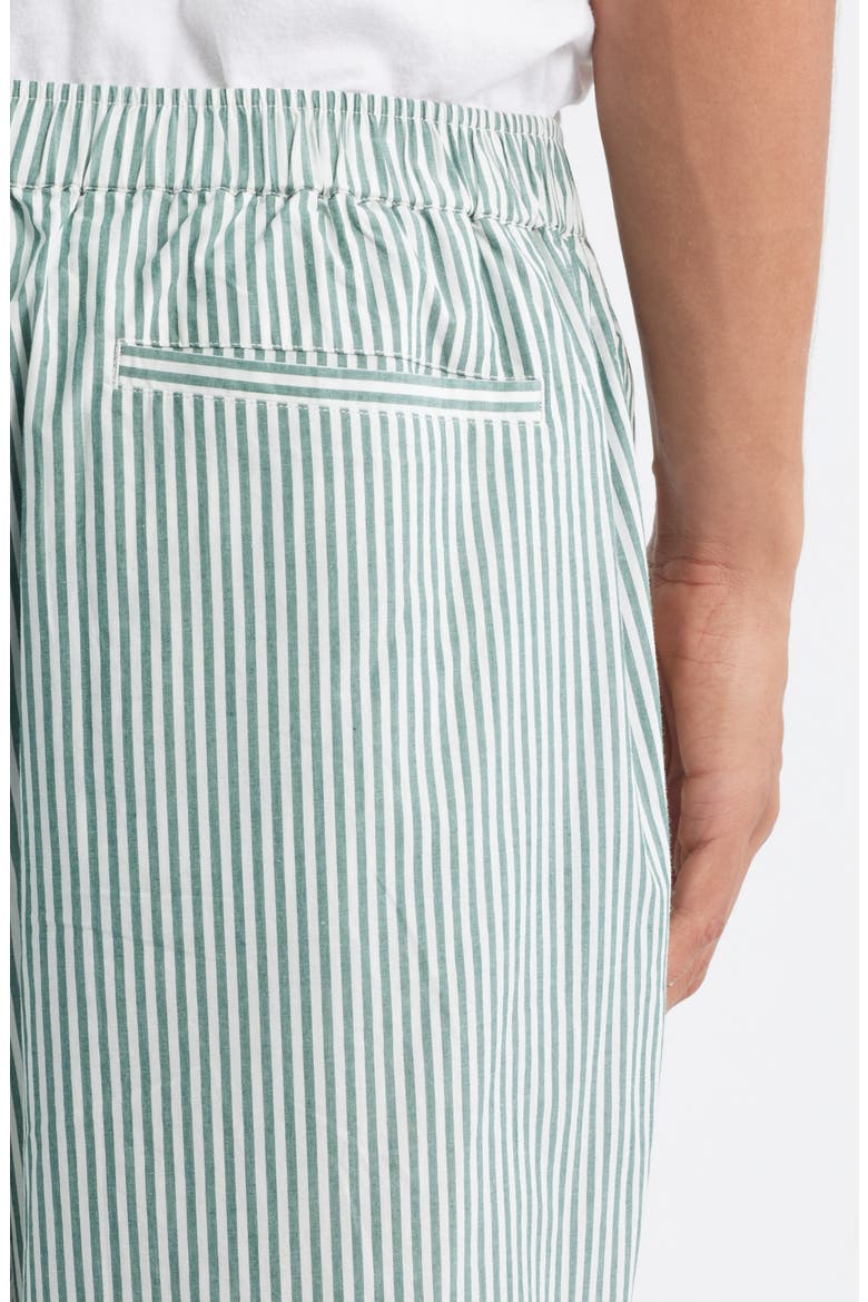 Airy Cotton Pajama Pants, Alternate, color, OVER STRIPE