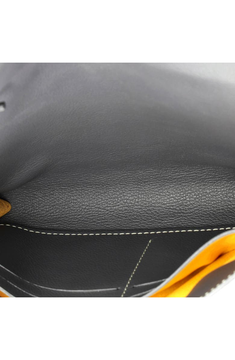 Pre-Owned Goyard Chypre Wallet on Strap Coated Canvas with Leather, Alternate, color,