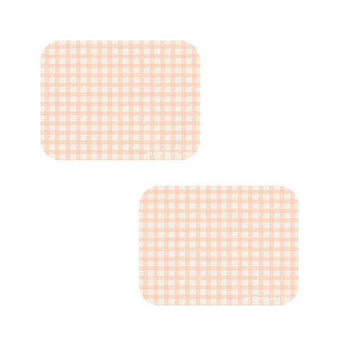 2 Gingham Placemats