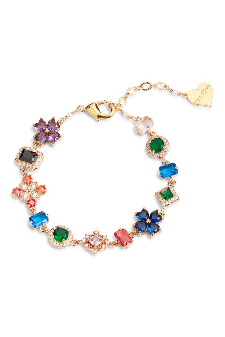 Organized Chaos Bracelet, Main, color, GOLD/ MULTI