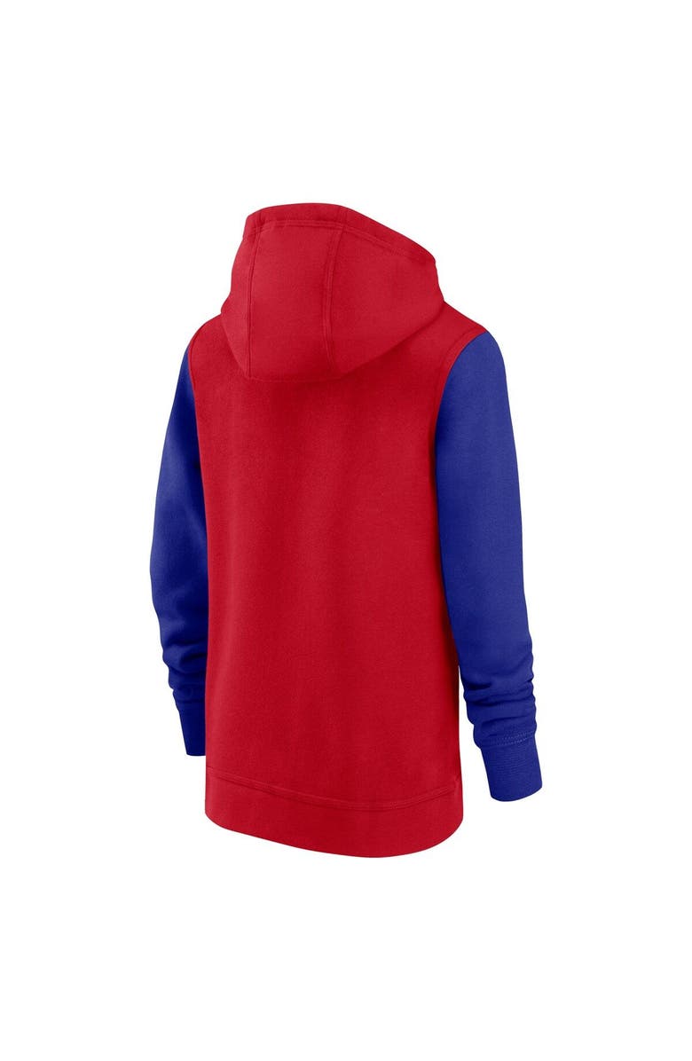 Nike Youth Nike  Red Barcelona Club Full-Zip Hoodie, Alternate, color, 