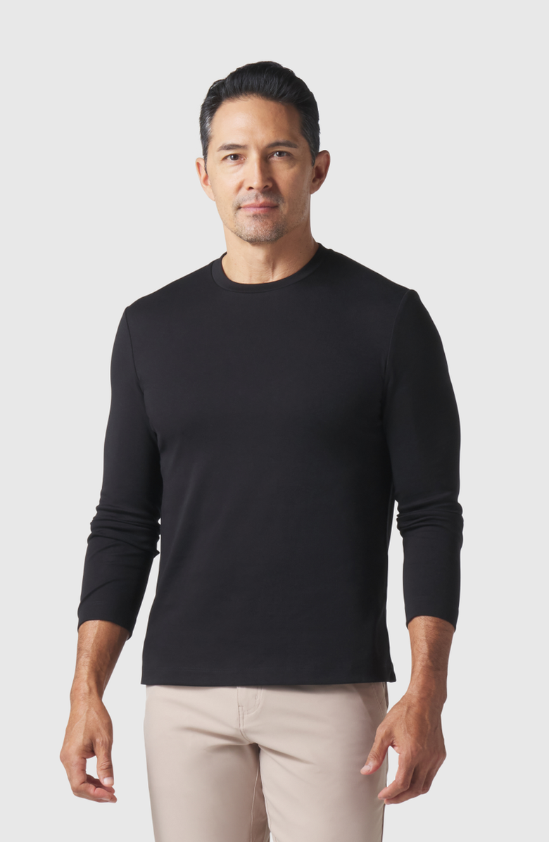 Jack Archer Precision Long Sleeve Shirt, Main, color, True Black