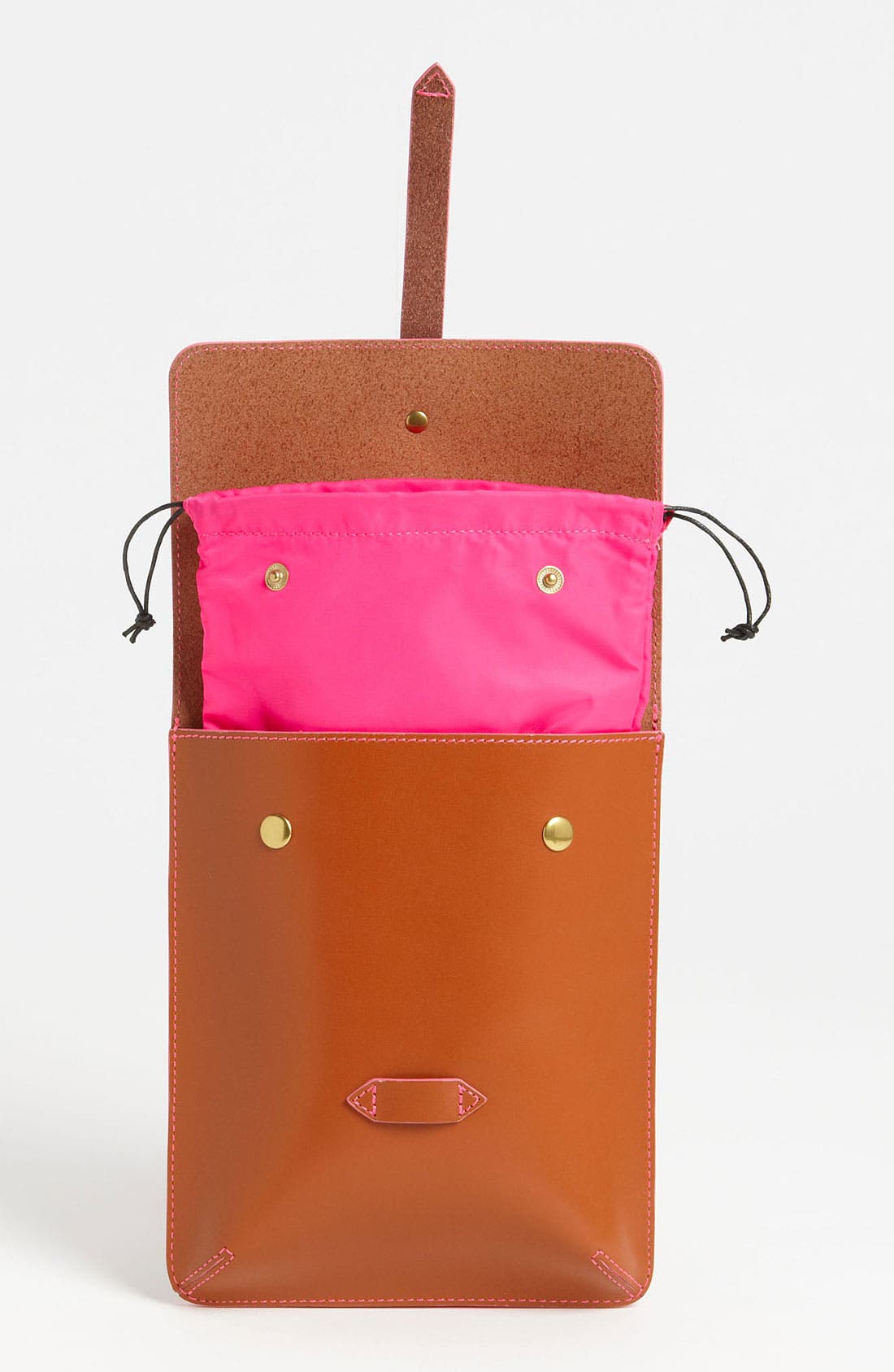 By Joy Gryson 'Chambers Street' Crossbody Bag, Alternate, color, TAN HOT PINK