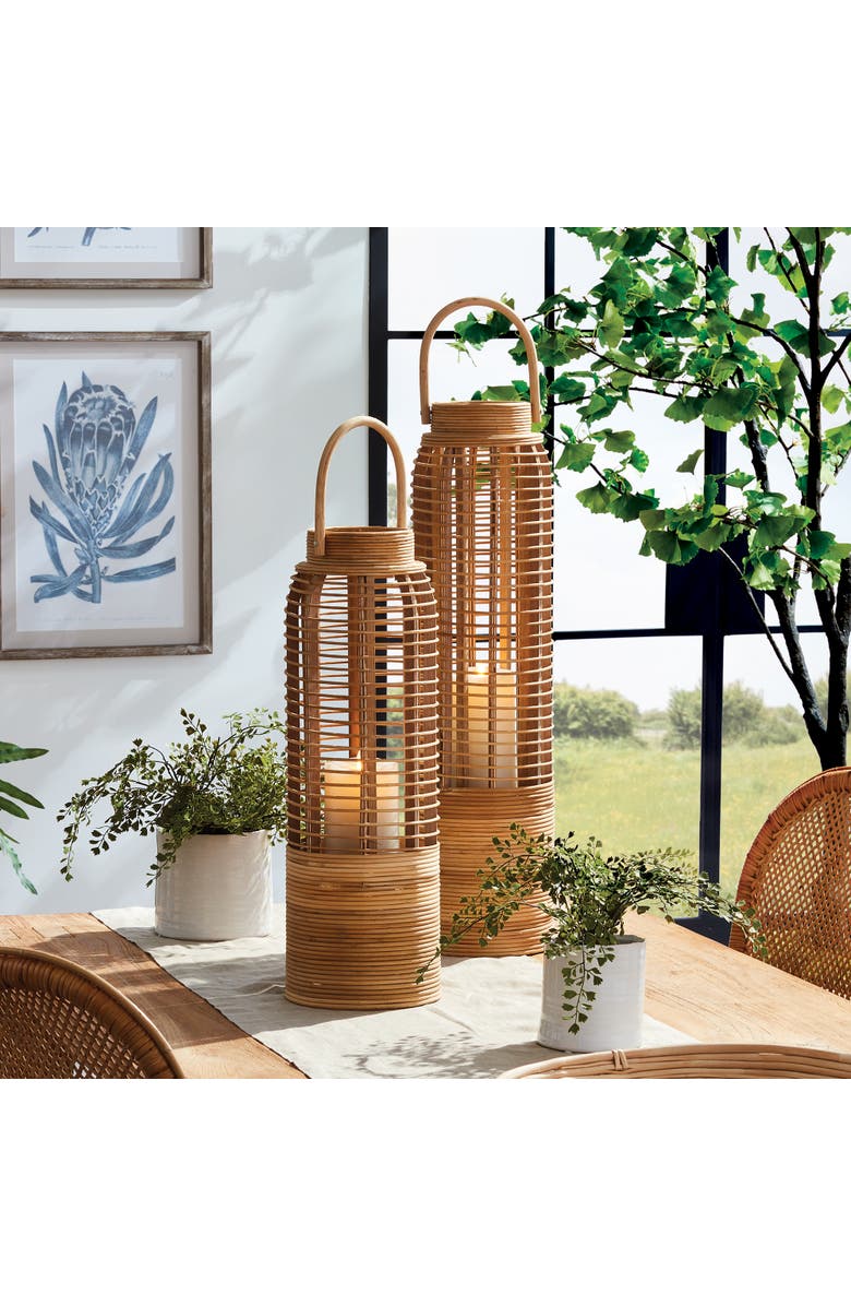 Napa Home & Garden Keaton Lantern Large, Alternate, color, Brown