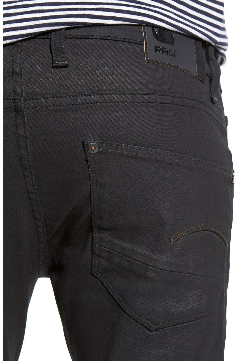 Revend Skinny Fit Stretch Jeans, Alternate, color, 3D DARK AGED BLACK