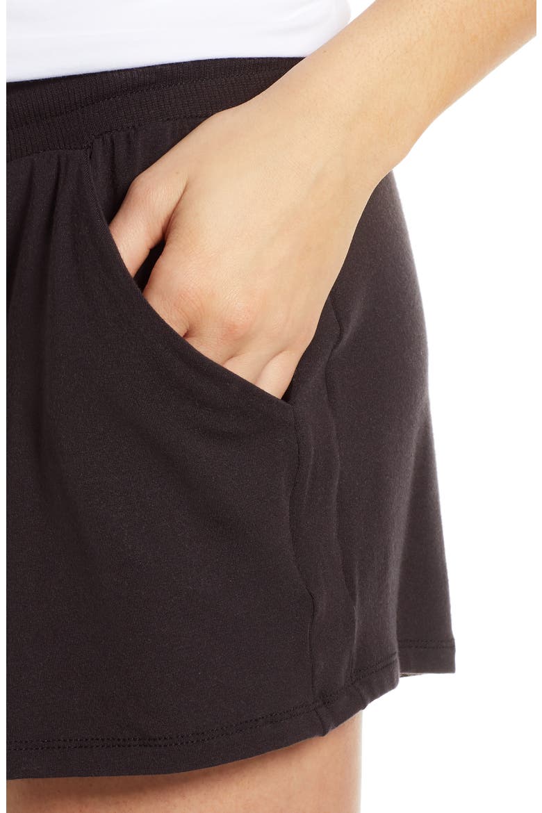 Lounge Shorts, Alternate, color, BLACK