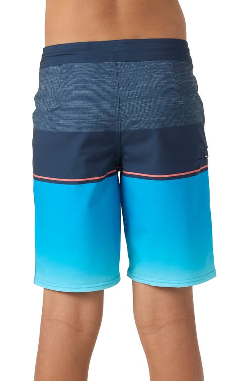 O'neill Kids' Hyperfreak Heat Block Swim Trunks In Navy