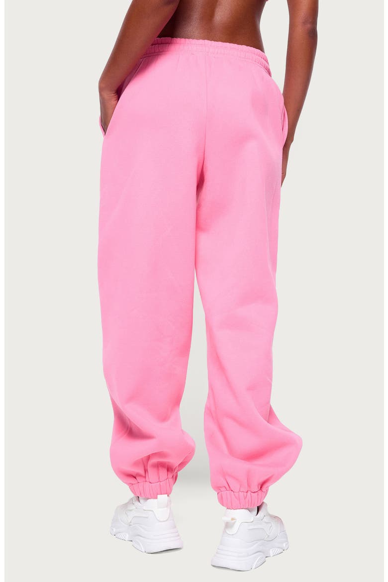 Raely Oversized Sweatpants, Alternate, color, PINK
