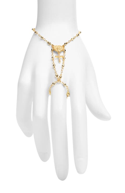 Rosary Cross Hand Chain