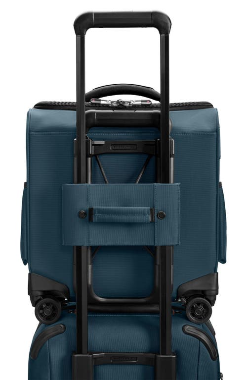 Briggs & Riley Zdx Cabin Spinner Suitcase In Blue