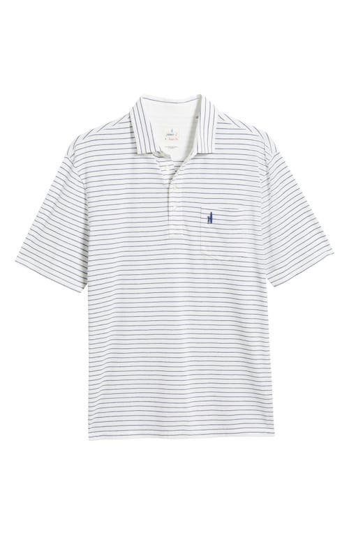 Johnnie-o Ryan Stripe Polo In Multi
