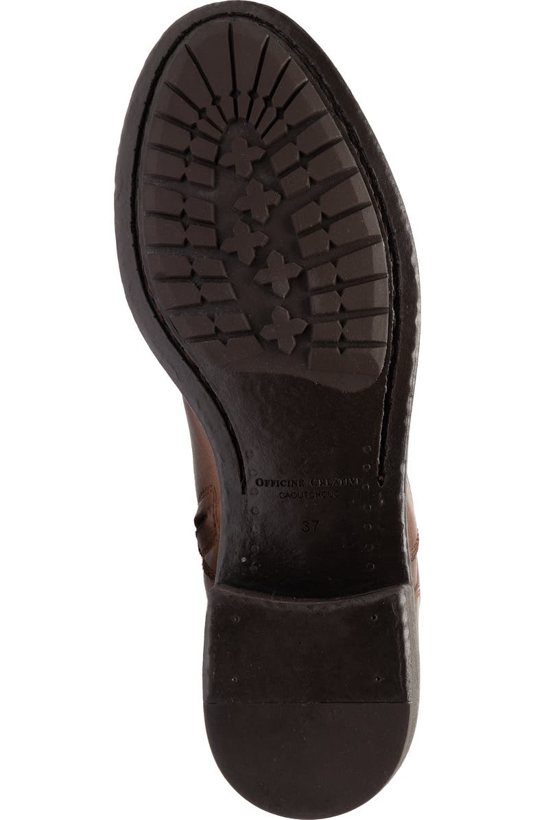 Officine Creative Lis 006 Leather Zipped Boots, Alternate, color, Brown